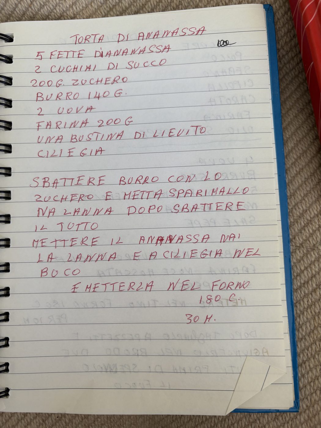 Torta di ananas recipe