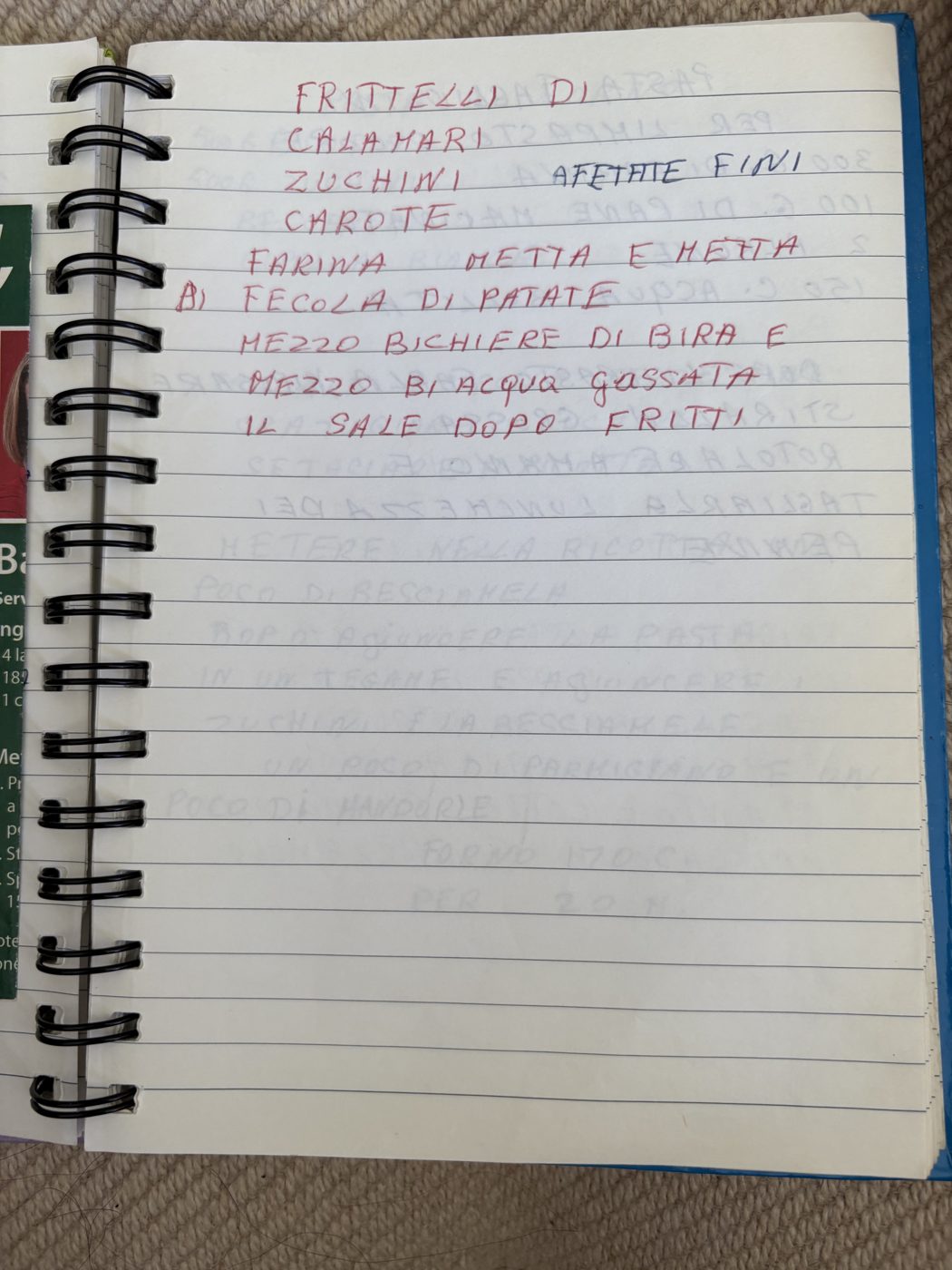 Frittelli di calamari — calamari fritters