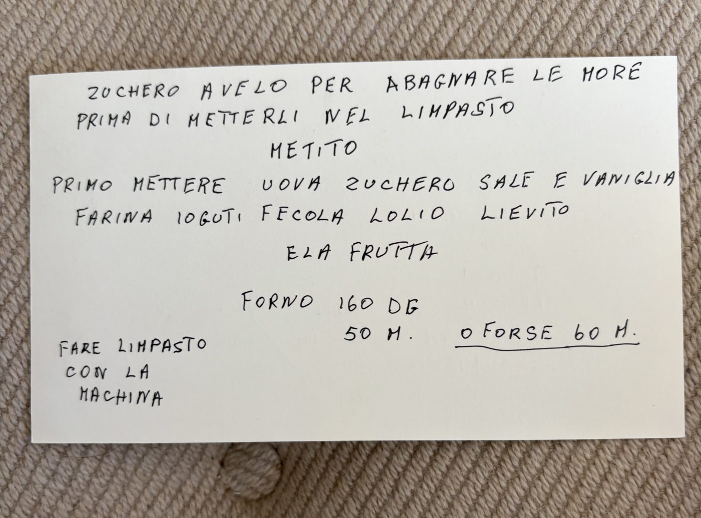 Torta di more allo yogurt method